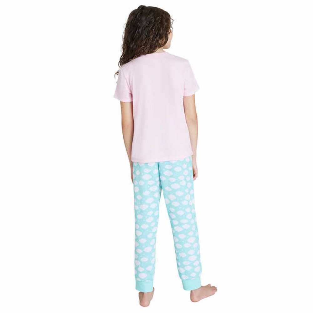 Eddie Bauer Girls' 4-piece Pajama Set - Picture 4 of 7